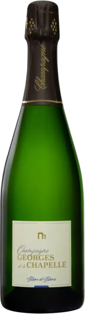 Bottle of Champagne Georges de la Chapelle Blanc de Blanc