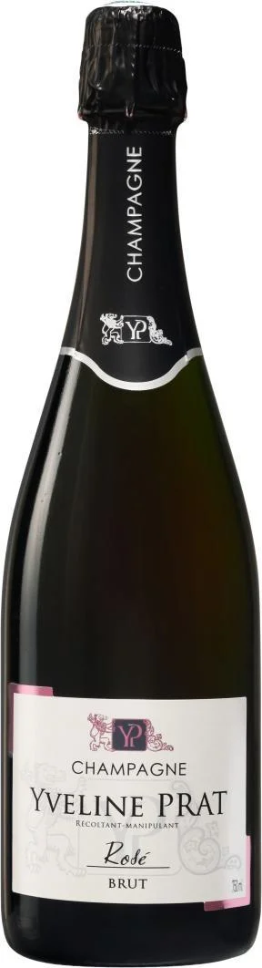 Bottle of Champagne Yvelin Prat Rosé